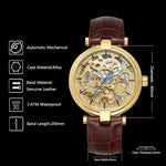 FORSINING Mechanical Skeleton Watch