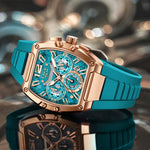 LIGE Tonneau Chronograph