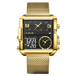 LIGE Digital Square Quartz