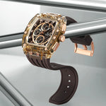 NAVIFORCE Clear Case Chronograph