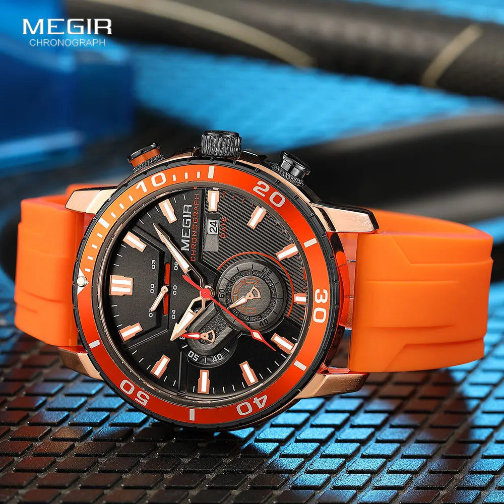 MEGIR Chronograph Quartz