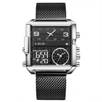 LIGE Digital Square Quartz