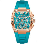 LIGE Tonneau Chronograph