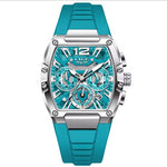 LIGE Tonneau Chronograph